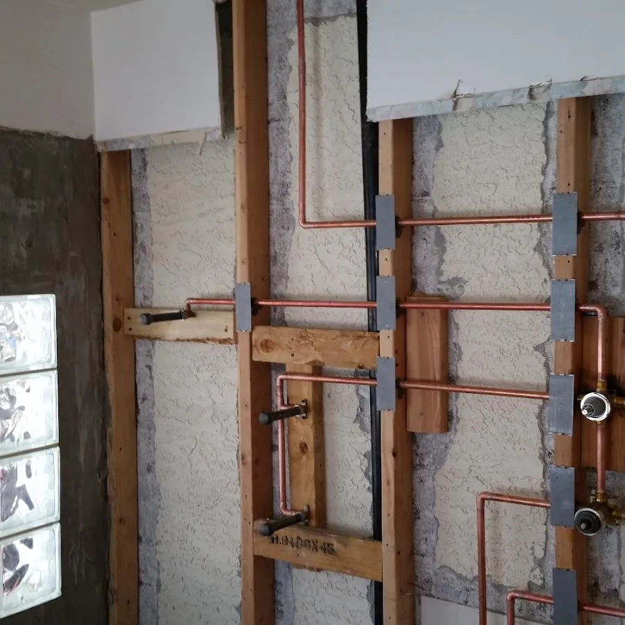 Copper pipe installation for Burst Pipe Repair in Islip